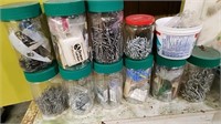 Nails hardware etc lot