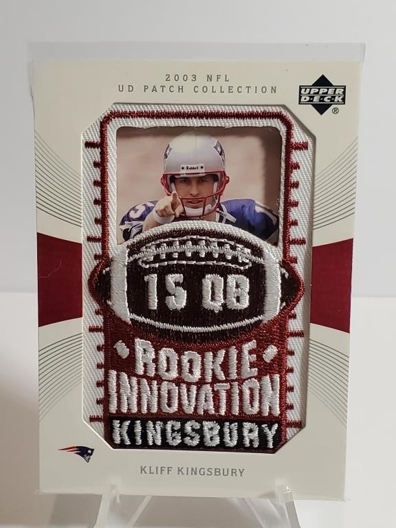 2003 Upper Deck Rookie Innovation Patch Kliff King