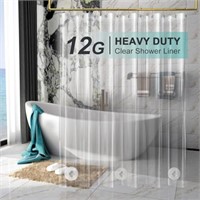 AmazerBath 12 Gauge Heavy Duty Crystal Clear