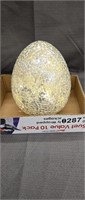 Large lighted shiny egg