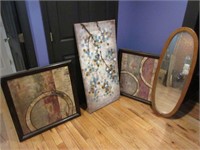Large Wall Decorations and Mirror