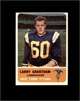 1962 Fleer #64 Larry Grantham EX to EX-MT+