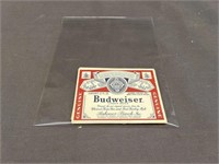 35 VINTAGE BUDWEISER LABELS