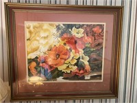 20th C. Alice Wolf Signed Watercolor