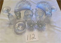 Miscellaneous glassware