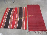 2 rugs 54x23 & 40x42 needs sewn