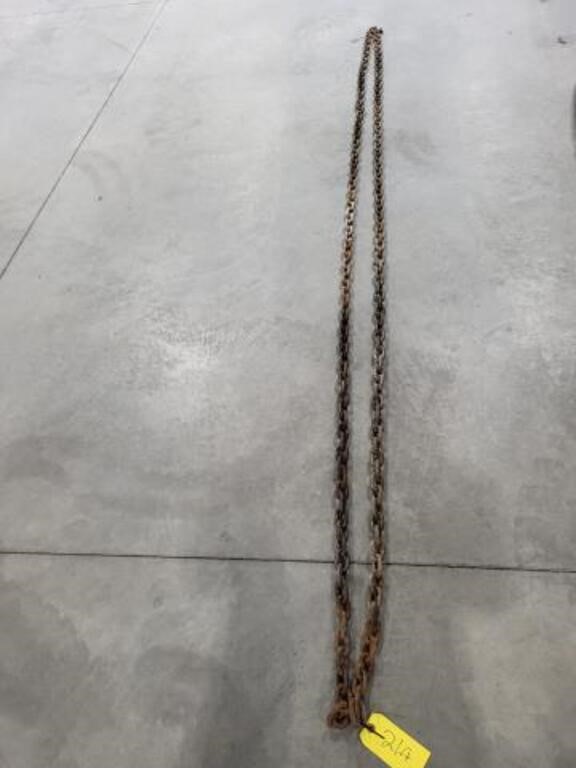 21 foot chain  no hooks