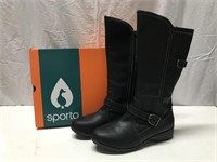 NEW Sporto Maria 3 Black Boots 6039