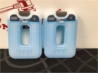 (2) Yeti Medium Thin Ice Cooler Packs