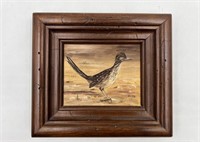 Anita Thompson Road Runner Original Oil Painting