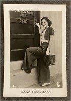 JOAN CRAWFORD: JASMATZI Tobacco Card (1933)