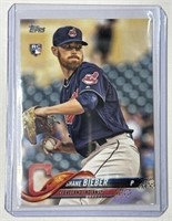 2018 Topps Update #US198 Shane Bieber Rookie