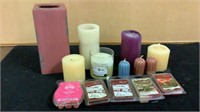 Candles, Yankee, Battery powered and scentsy wax