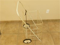 metal portable shopping cart