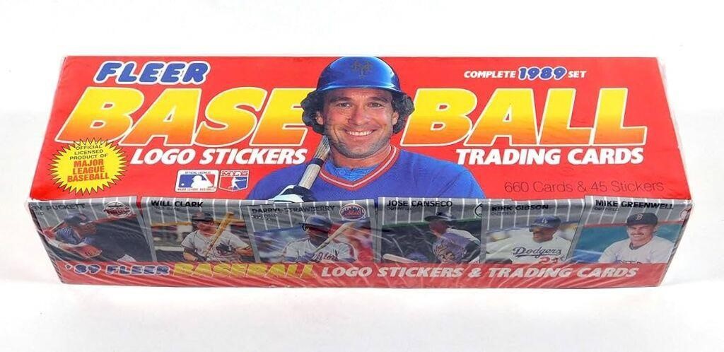 1989 Fleer Baseball Complete Set Sealed