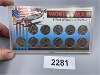 World War II Silver Nickel Collection