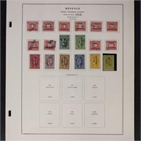 US Stock Transfer Revenue Stamps Used & Mint colle