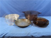 2 Anchor Hocking Baking Dishes 7.5x9.5", Large