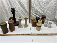 Candles/ oil & candle holders