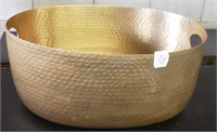 Crate & Barrel Bash Gold Beverage Tub $190
