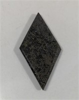 Black Tourmaline Diamond Shape Stone