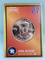 1 oz .999 Copper José Altuve - Houston Astros