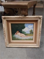 Painting of a nude