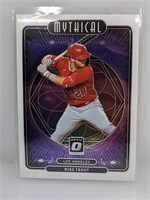 2021 Donruss Optic Mythical Mike Trout #M9