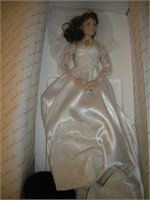 Danbury Mint Princess Kate Bride Doll, Porcelain