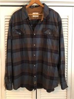 LEGENDARY WHITETAILS FLANNEL SHIRT 2XL