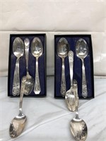 Commemorative President spoon collection by