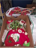 Assorted Christmas decorations