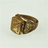 VINTAGE TOM MIX SECRET COMPARTMENT PREMIUM RING