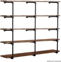 Industrial Retro Wall Mount Iron Pipe Shelf,DIY Op