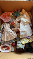 Box lot of Barbie cloths & accessories , Barbie &