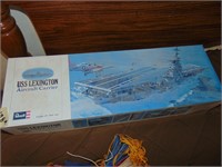 USS Lexington Aircraft Carrier Model