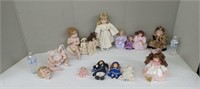 PORCELAIN & MORE COLLECABLE DOLLS