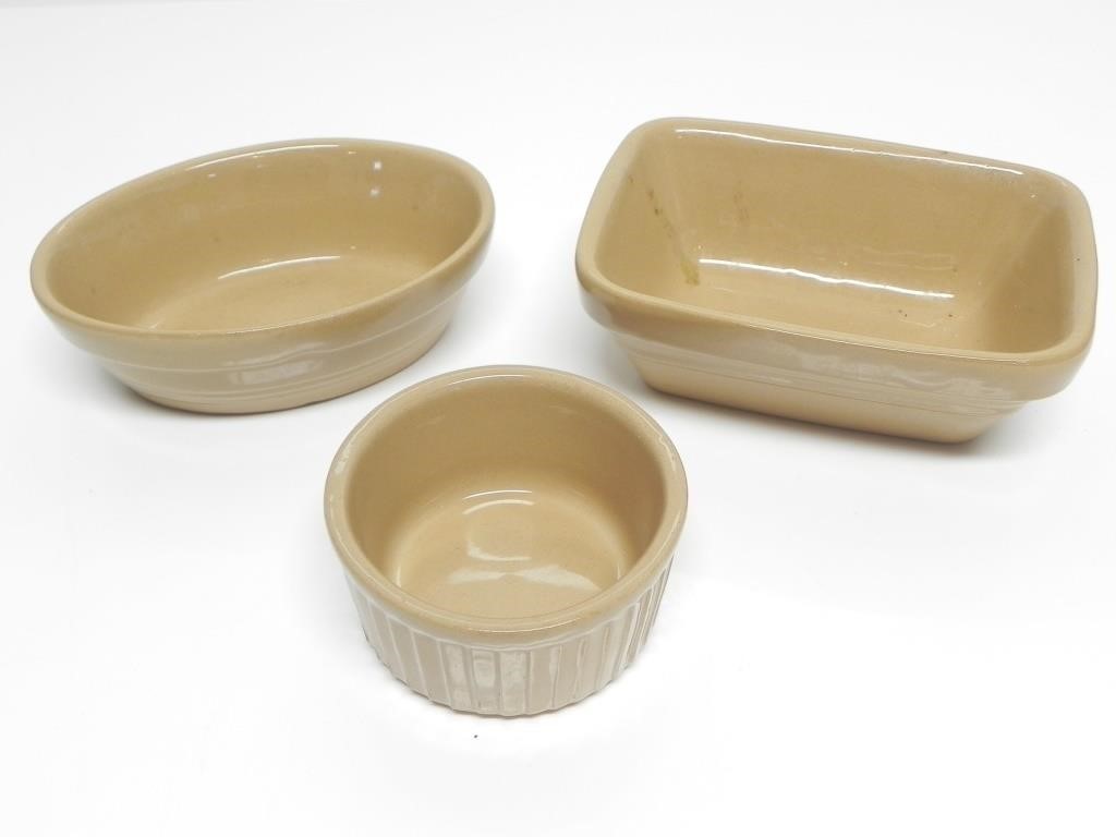 3 MASON CASH ENGLAND CERAMIC SMALL BOWLS