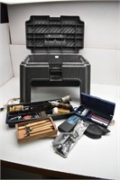 Rubbermaid Stool Tool Box, Lansky Sharpener Set &.