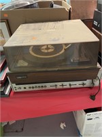 8 Track Player and Turn Table