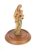 Anri Italy Hand Carved & Painted Mother & Child