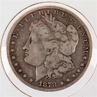 Coin 1878-CC Morgan Silver Dollar Fine