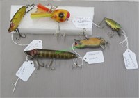 Fishing Lures - 5 Items as pictured