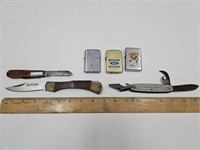 Adveertising Lighters, Marine Knife, Barlow +