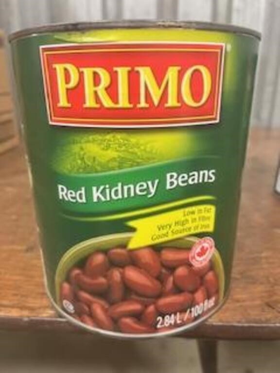 Red Kidney Beans PRIMO 2.84L BB 10/24