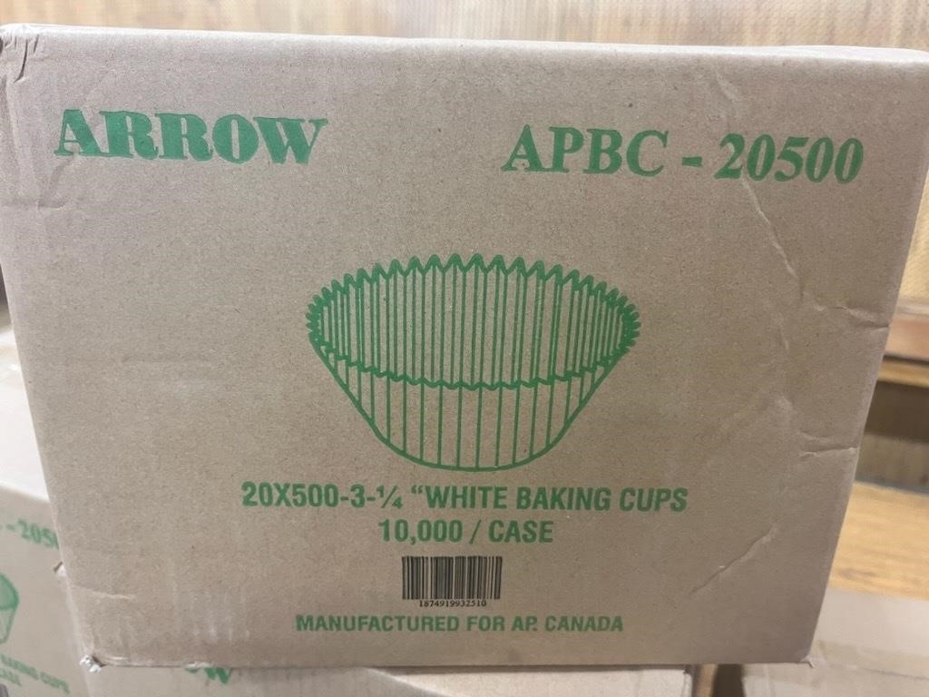 Baking Cups ARROW 3 1/4" CS/10,000