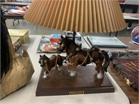 CLYDESDALES LAMP