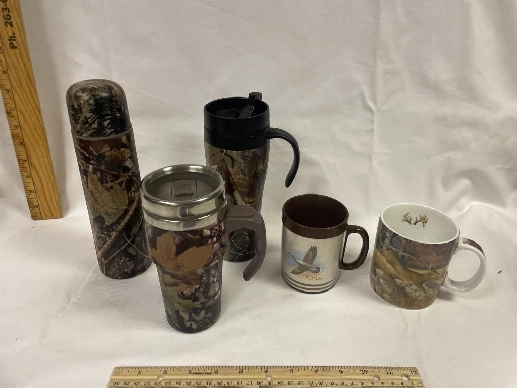 Camouflage mugs