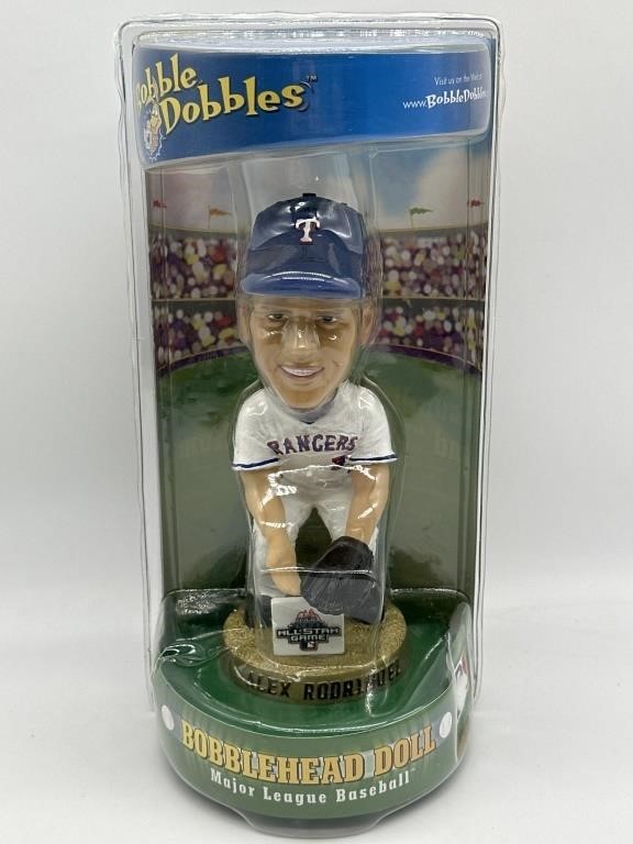 Alex Rodriguez Texas Rangers Bobble -Head NEW