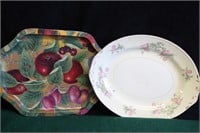 Collection of 2 Vintage Serving Dishes